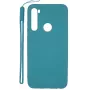 Evelatus Soft Touch silikónové puzdro s remienkom pre Xiaomi Redmi Note 8 / Redmi Note 8 2021 - modrá