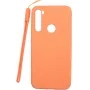 Evelatus Soft Touch silikónové puzdro s remienkom na ruku pre Xiaomi Redmi Note 8 / Redmi Note 8 2021 - ružové