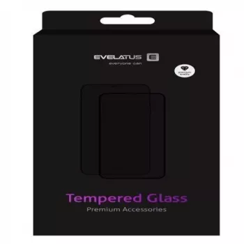 Evelatus tvrdené sklo ochranná fólia pre Huawei Y6P 2020, 0,33mm ploché číre, Japan Glue, antistatické