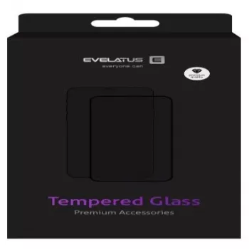 Evelatus tvrdené sklo ochranné sklo obrazovky pre Xiaomi Redmi Note 8 / Redmi Note 8 2021 – 0,33 mm ploché číre sklo s Japan lepidlom, antistatické