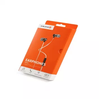 Evelatus Universal Freisprech-Headset EEP01 s mikrofónom Universal 3,5 mm biela
