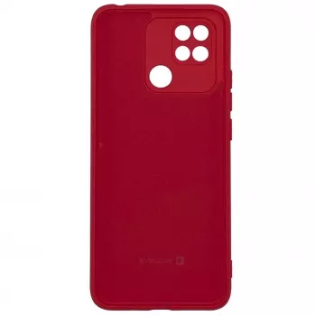 Evelatus Xiaomi Redmi 10C / C40 Nano Silikónové Puzdro Soft Touch TPU Červená