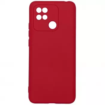 Evelatus Xiaomi Redmi 10C / C40 Nano Silikónové Puzdro Soft Touch TPU Červená