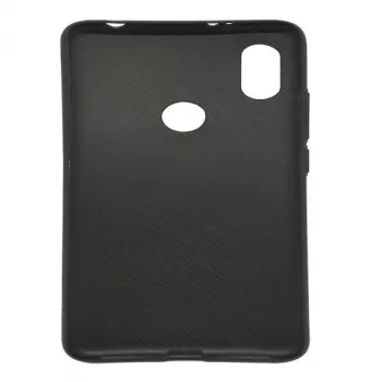 Evelatus Xiaomi Redmi 5 Plus TPU puzdro 2 s kovovou platňou (kompatibilné s magnetickým držiakom telefónu) červená