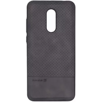 Evelatus Xiaomi Redmi 5 Plus TPU puzdro s kovovou platňou pre magnetický držiak na telefón, čierne