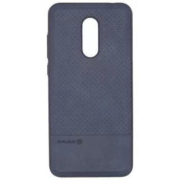 Evelatus Xiaomi Redmi 5 Plus TPU puzdro s kovovou platničkou pre magnetický držiak telefónu modrá