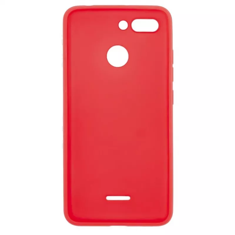 Evelatus Xiaomi Redmi 6 Nano silikónové puzdro Soft Touch TPU červená