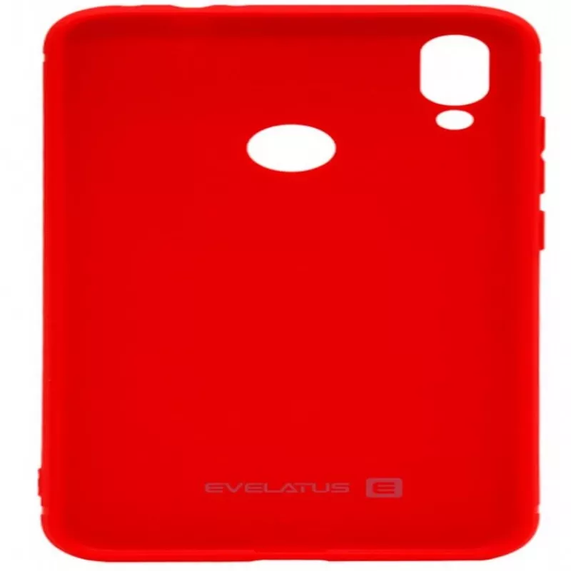 Evelatus Xiaomi Redmi 7 nano silikónové puzdro soft touch TPU červené