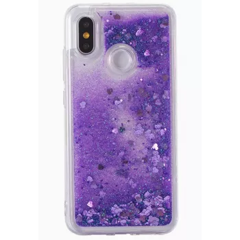 Evelatus Xiaomi Redmi 7 Shining Quicksand puzdro fialové