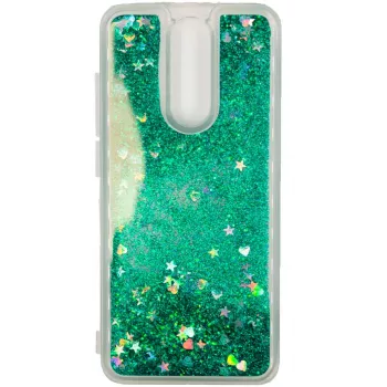 Evelatus Xiaomi Redmi 8 Shining Quicksand puzdro zelená