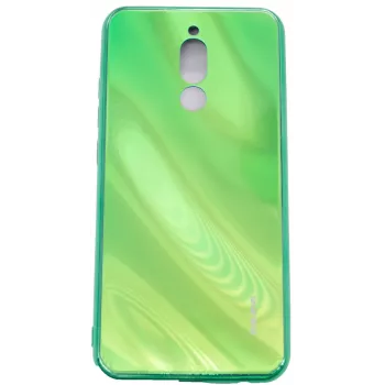Evelatus Xiaomi Redmi 8 Water Ripple Full Color Electroplating tvrdené sklo ochranné sklíčko na displej zelená