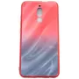 Evelatus Xiaomi Redmi 8 Water Ripple gradient farba anti-explosion tvrdené sklo puzdro gradient červeno-čierne
