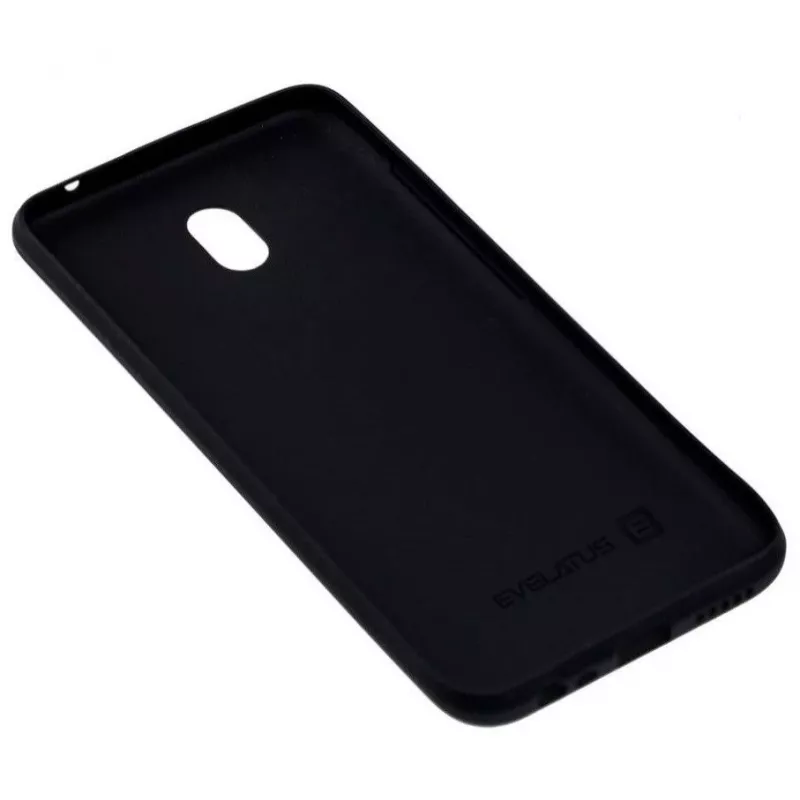 Evelatus Xiaomi Redmi 8a Soft Touch silikónové ochranné puzdro čierne