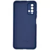Evelatus Xiaomi Redmi 9T Nano silikónové puzdro Soft Touch TPU modré