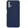 Evelatus Xiaomi Redmi 9T Nano silikónové puzdro Soft Touch TPU modré