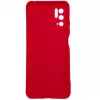Evelatus Xiaomi Redmi Note 10 5G Nano silikónové puzdro Soft Touch TPU červené