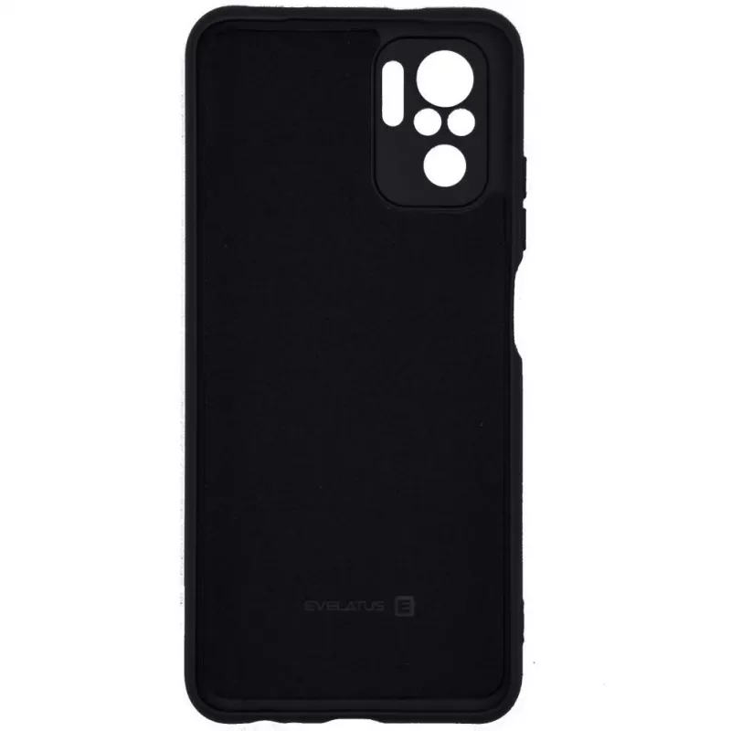 Evelatus Xiaomi Redmi Note 10 / Note 10S Nano silikónové puzdro Soft Touch TPU čierne