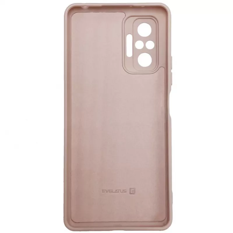 Evelatus Xiaomi Redmi Note 10 Pro Nano silikónové puzdro Soft Touch TPU béžové