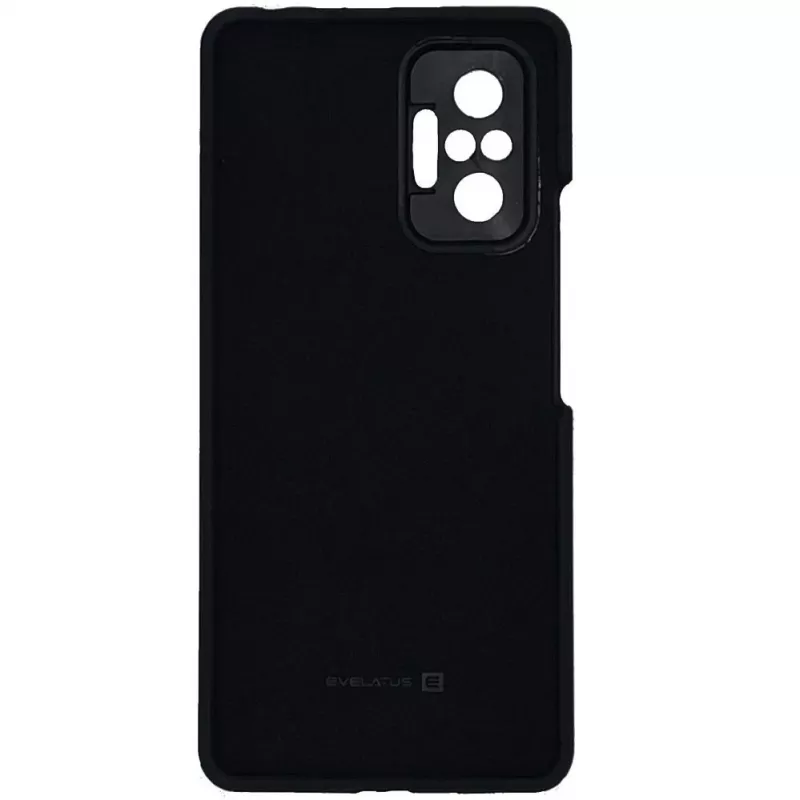 Evelatus Xiaomi Redmi Note 10 Pro Premium Soft Touch silikónové puzdro čierna