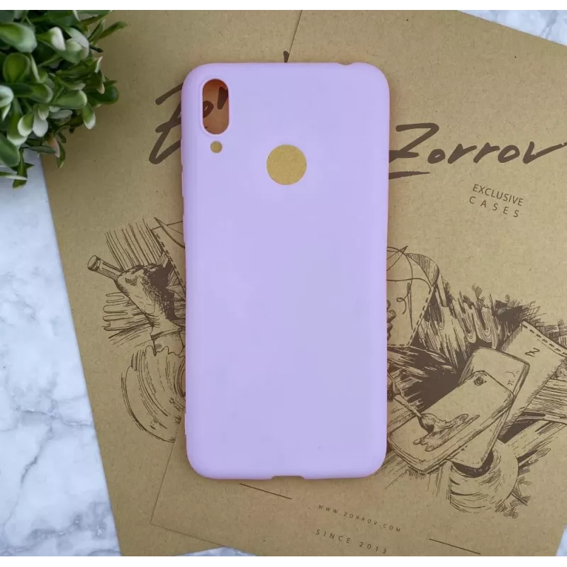 Evelatus Xiaomi Redmi Note 7 nano silikónové puzdro Soft Touch TPU modrá