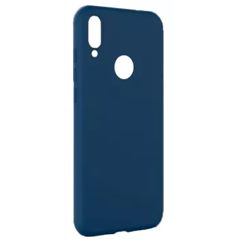 Evelatus Xiaomi Redmi Note 7 Nano silikónové puzdro Soft Touch TPU tmavomodré