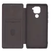 Evelatus Xiaomi Redmi Note 9 knižné puzdro čierne
