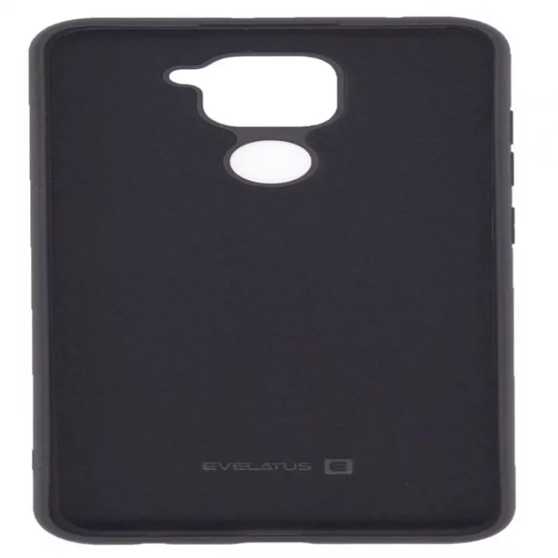 Evelatus Xiaomi Redmi Note 9 Nano silikónové puzdro Soft Touch TPU čierne