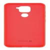 Evelatus Xiaomi Redmi Note 9 Nano silikónové puzdro Soft Touch TPU červené