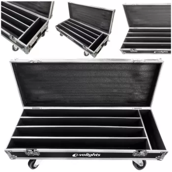 EVOLIGHTS GLAZE BAR CASE 4IN1 Pevný flight case pre 4 Glaze Bar svietidlá