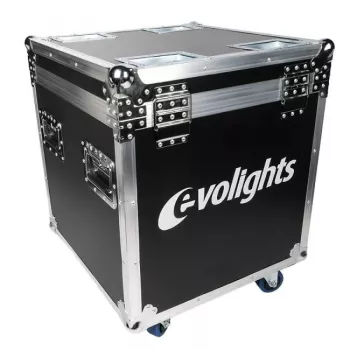 EVOLIGHTS LUMENO CASE 2IN1 transportný kufrík pre 2x LUMENO LED PAR reflektory, flightcase s kolieskami