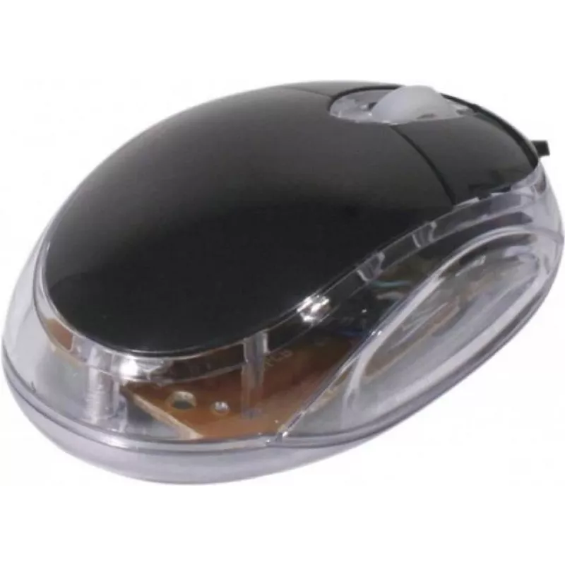 Exertis Connect 320300 obojručná USB optická myš, 800 DPI, čierna