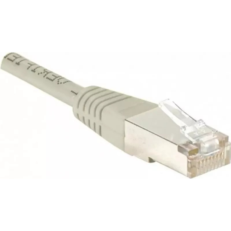 Exertis Connect 842100 Cat6 F/UTP sieťový patch kábel, 1 m, sivý