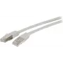 EXERTIS CONNECT Cat.6A S/FTP patch kábel, 30m, sivý, LSZH, 10G, Slim Snagless Boot 857791