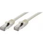 EXERTIS CONNECT CAT 6a SFTP patch kábel, RJ-45 na RJ-45, 15 m, sivá 858411