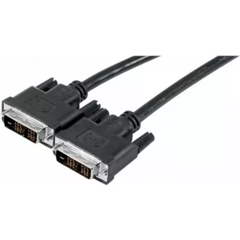 EXERTIS CONNECT DVI-D Single Link kábel 5 m, 18+1 pin, pozlátený, dvojito tienený, čierny 127485