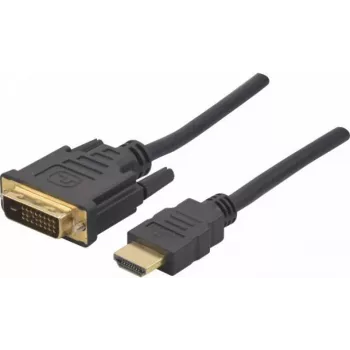 Exertis Connect HDMI na DVI-D video kábel adaptér 2 m čierna 127875