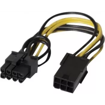 EXERTIS CONNECT PCI Express 6-pin na 8-pin napájací adaptérový kábel pre grafické karty (146695)
