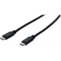 EXERTIS CONNECT USB 3.1 Gen 1 Type-C na Type-C kábel, 1,8 m, čierny 150336