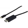 EXERTIS CONNECT USB-C na DisplayPort 1.4 8K adaptérový kábel, 2,0 m (127542)