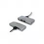 EXSYS EX-1334V priemyselný 4-port USB na RS-232 sériový adaptér s FTDI čipsetom, 15kV ESD ochrana, kovové puzdro