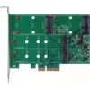 EXSYS EX-3649 mSATA/M.2 RAID radič, PCIe x2, RAID 0/1/JBOD, ASM1062R