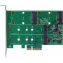 EXSYS EX-3649 mSATA/M.2 RAID radič, PCIe x2, RAID 0/1/JBOD, ASM1062R