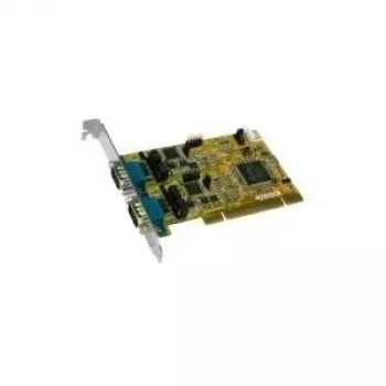 EXSYS EX-42042-IS 2-portová univerzálna PCI sériová RS-232/422/485 combo karta s 16C950 UART, 128-Byte FIFO, optoizolácia a ochrana proti prepätiu