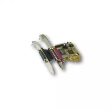 EXSYS EX-44012 PCI Express karta s dvoma paralelnými portami EPP/ECP, MosChip MCS9901CV, Low Profile