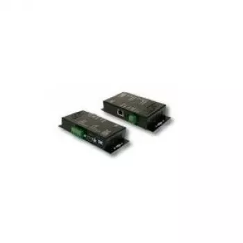 EXSYS EX-6051POEIS priemyselný PoE extender / repeater, 10/100 Mbit/s, IEEE 802.3at, montáž na DIN lištu, kovové puzdro, -40 až 75°C