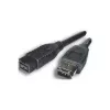 EXSYS FireWire 800 na 400 kábel 9-pólový na 6-pólový, 1,0 m, čierny EX-K6860