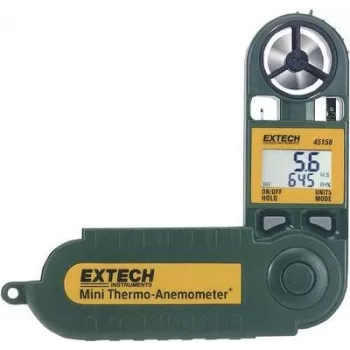 Extech 45158 vreckový prístroj na meranie rýchlosti vzduchu a teploty