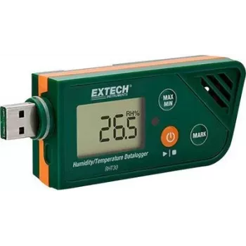 Extech RHT30 USB záznamník teploty a vlhkosti s generovaním PDF správy