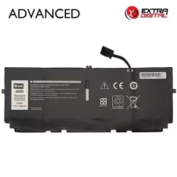 Extra Digital Advanced 6000mAh 11.1V 6-článková Li-Ion batéria pre notebook Dell Latitude E6400 E6410 E6500 E6510 Precision M2400 M4400 M4500 (Nahrádza 722KK, 0722KK, 312-0625, 312-0633, 312-0634, 312-0763, 312-0844, D608J, D800J, GW240, GW252, HP277, HP287, HP