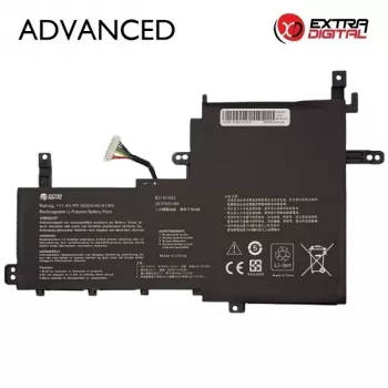 Extra Digital Advanced ASUS B31N1842 náhradná batéria do notebooku – 3600mAh 11.52V Li-ion 3-článková, čierna